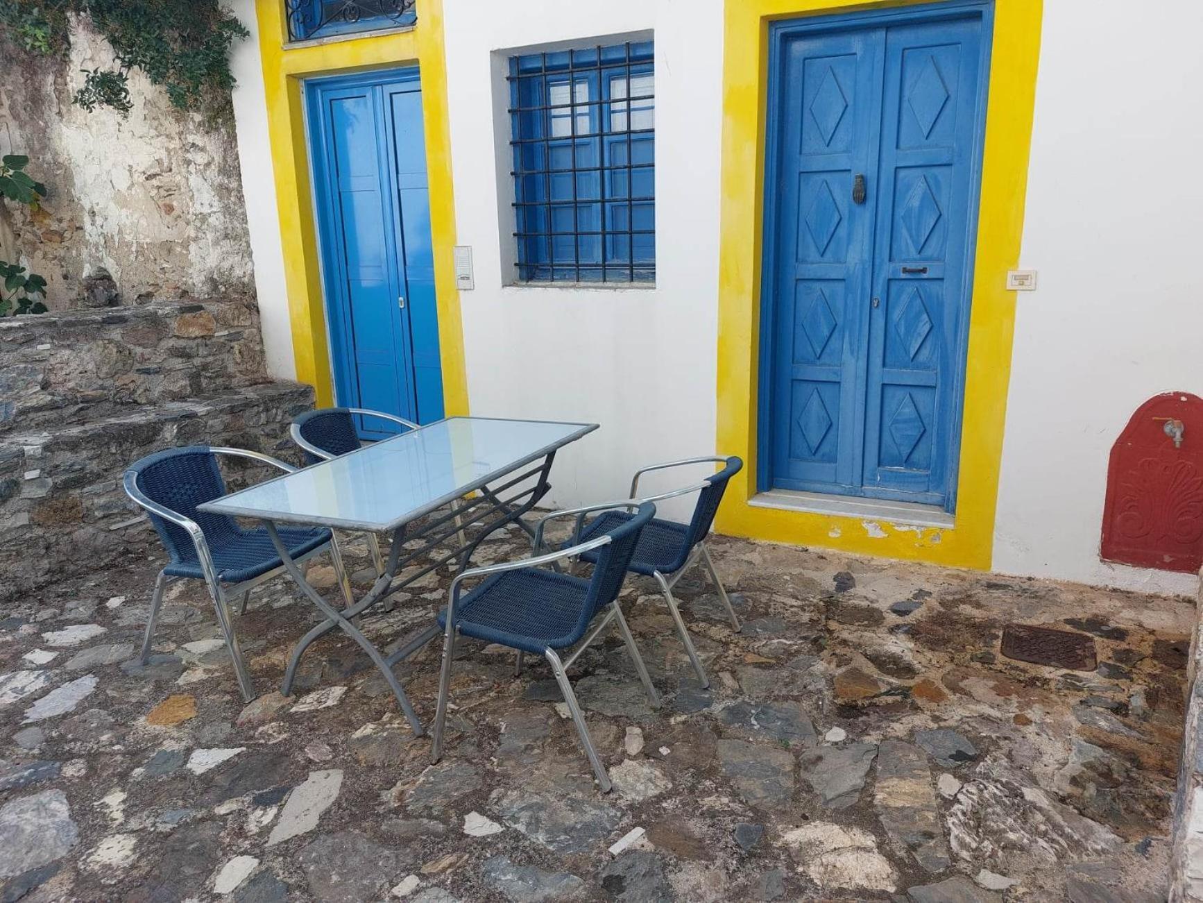 Seaview Villa Asfendiou المظهر الخارجي الصورة