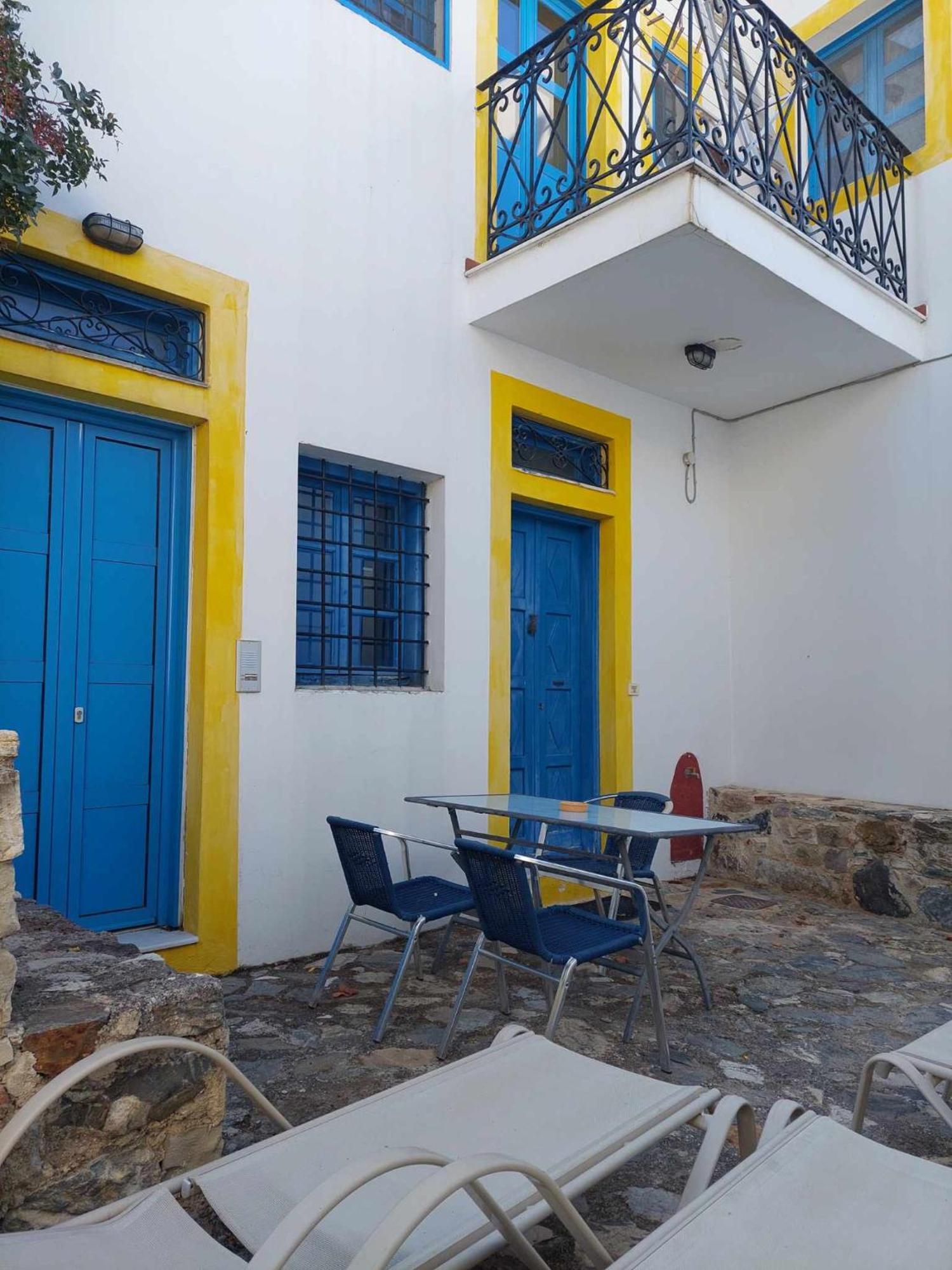 Seaview Villa Asfendiou المظهر الخارجي الصورة