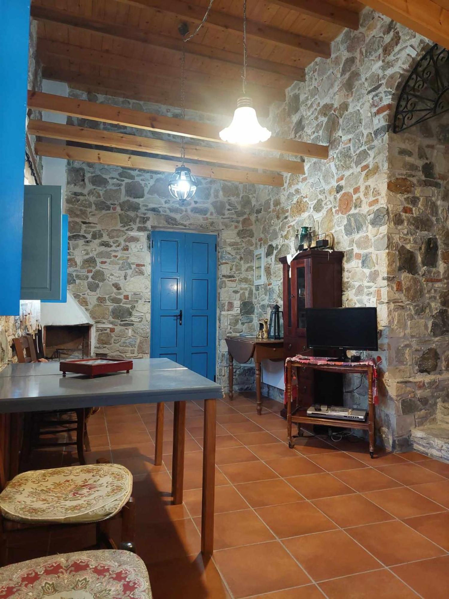 Seaview Villa Asfendiou المظهر الخارجي الصورة