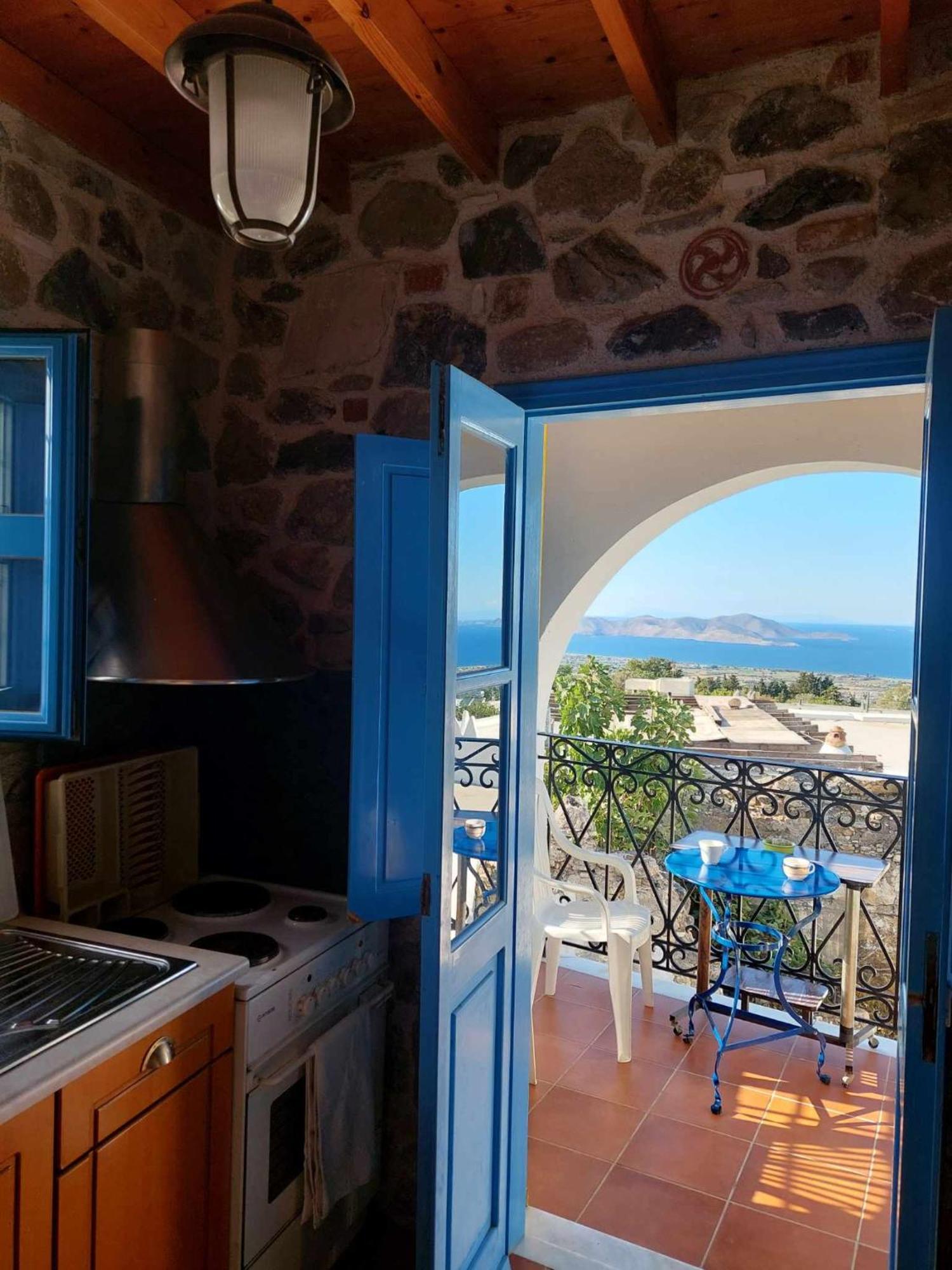 Seaview Villa Asfendiou المظهر الخارجي الصورة