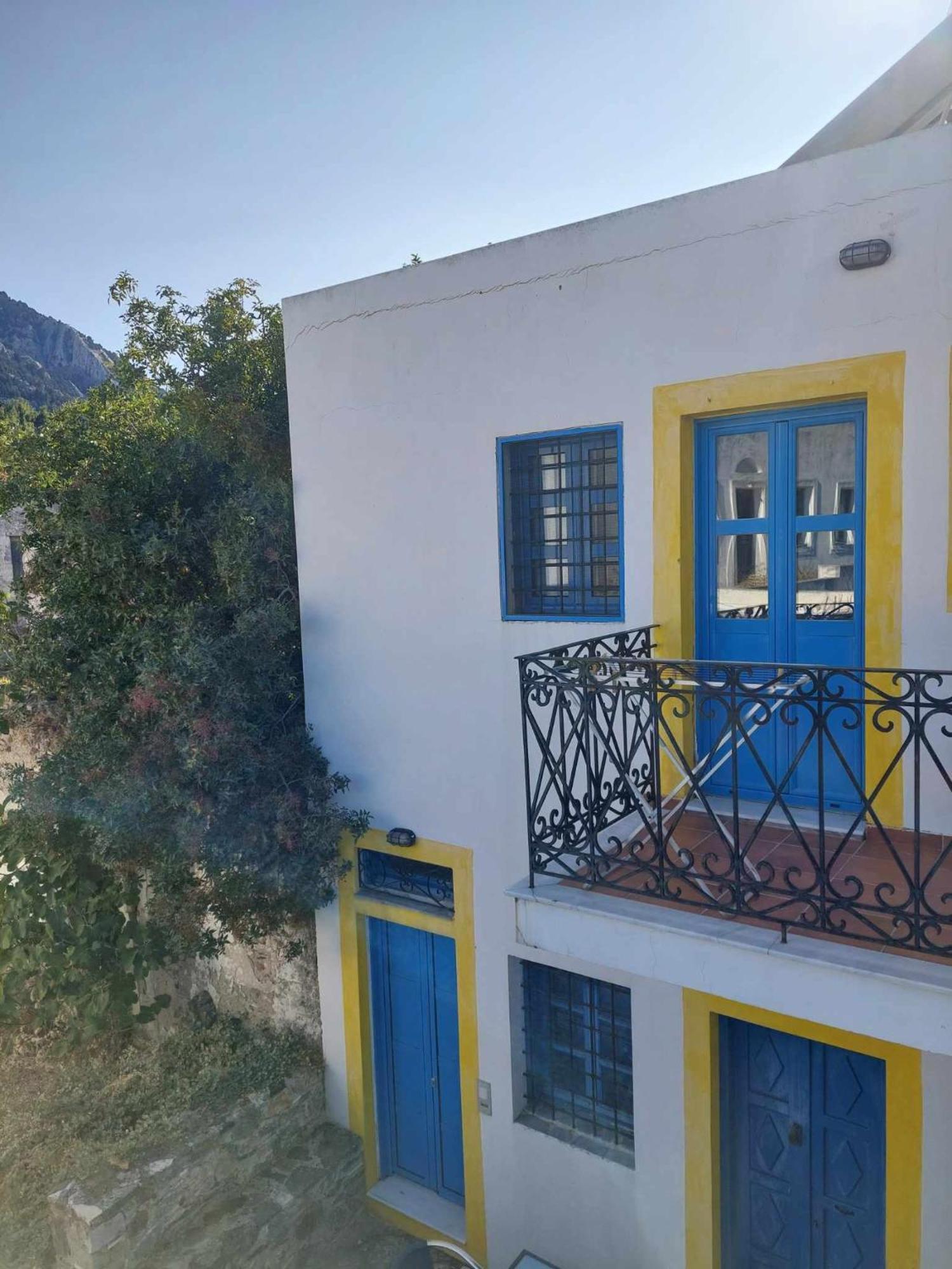 Seaview Villa Asfendiou المظهر الخارجي الصورة